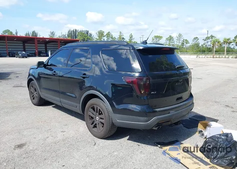 2018 Ford Explorer Xlt from USA, damaged, VIN 1FM5K7D85JGB04304